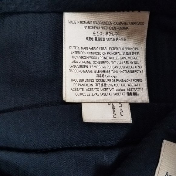 Burberry Men's 40 Soho Tartan Plaid Straight Leg Trousers Pants in Blue/Green - Picture 10 of 16